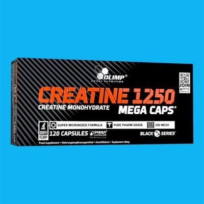 Olimp Creatine 1250 Mega Caps   120 Kapseln   Creatin Monohydrat