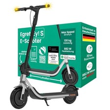 E Scooter + Straßenzulassung | Blinker | 10 Zoll | 30 km | E Roller Ey! S