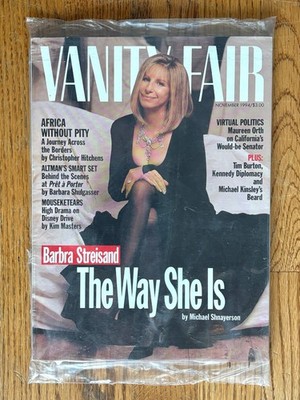 New and Sealed VANITY FAIR Magazine November 1994 Barbra Streisand