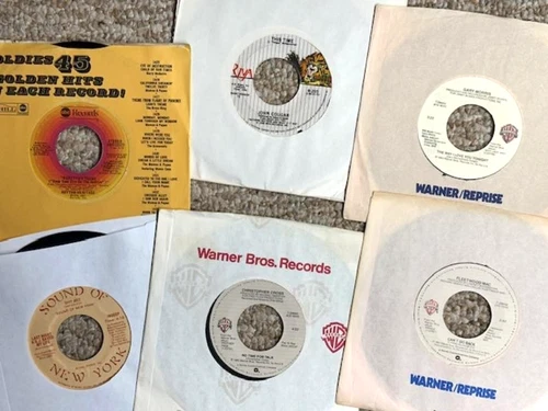 rare lot 1970's 1980's Rock Soul Pop Classic Rock 7" VINYL 45's w/FLEETWOOD MAC