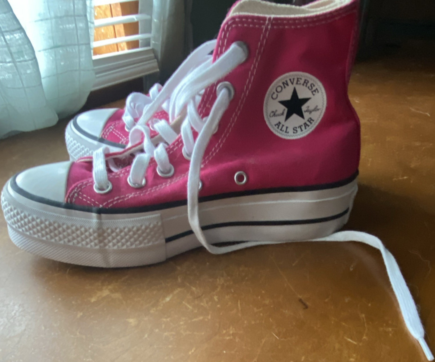 Converse Chuck Taylor All Star Lift Platform High Top Cerise