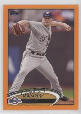 2012 Topps Factory Set Orange 138/190 Randy Wolf #545 9aj