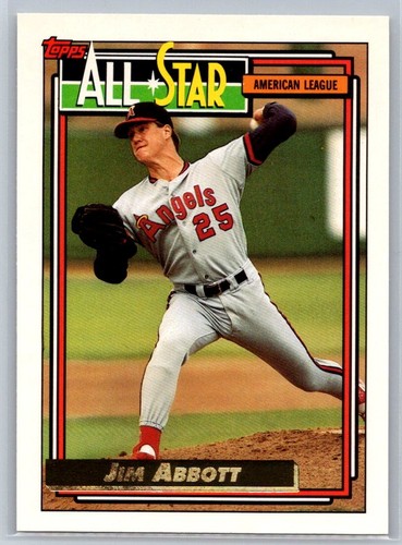 1992 Jim Abbott #406