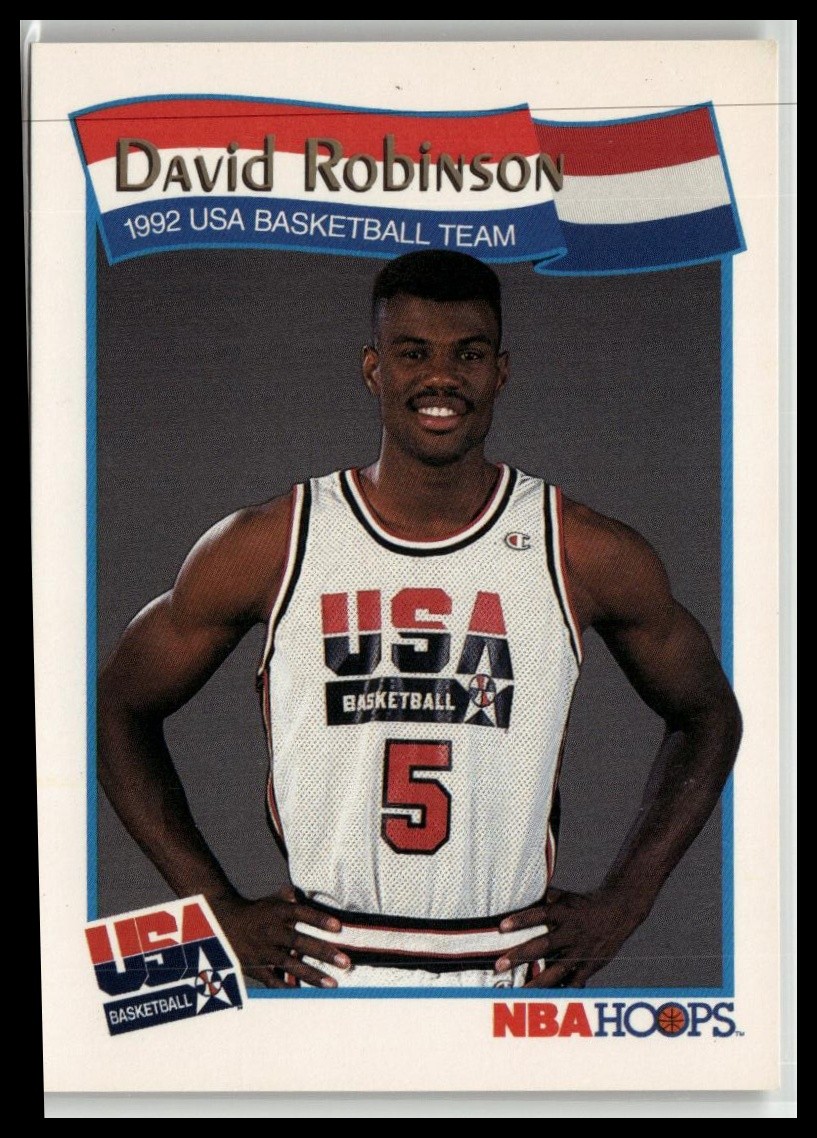 1991-92 Hoops McDonald's #59 David Robinson