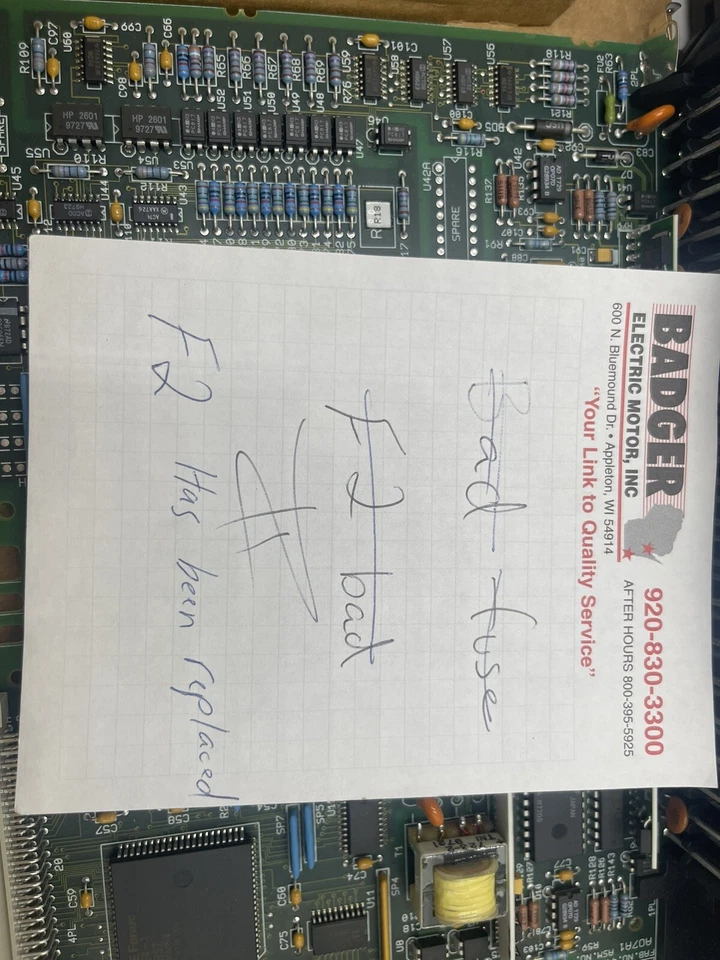 GE FANUC IC697ALG320 ANALOG OUTPUT REFURBISHED UNT STOCK 1630 - Image 4 of 4