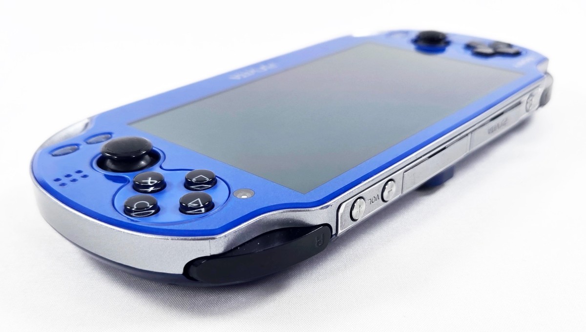 PS VITA SAPPHIRE BLUE CONSOLE Authentic Playstation Japan PCH-1000