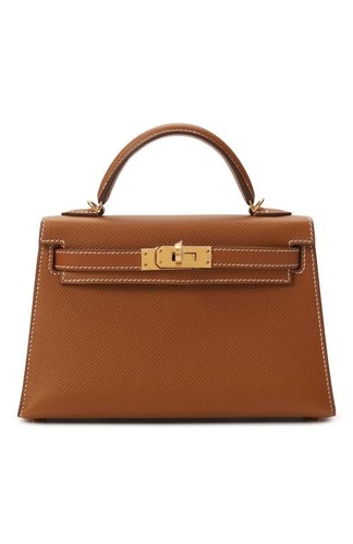 Hermes Kelly 20 mini epsom gold