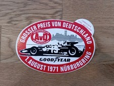 Nürburgring Formel 1 1971, Sticker, Aufkleber