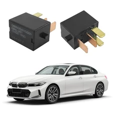  2 PCS Car AC & Starter Relay, 4 Pin Multiple Use Relay Plug, Compatible with 