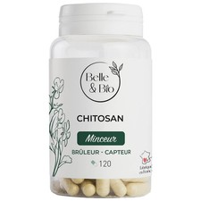 Belle & Bio Chitosan 120 Kapseln ist ein Nahrungserg&auml;nzungsmittel auf Chitinbasi