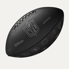 Wilson NFL 32 Team Logo American Football black