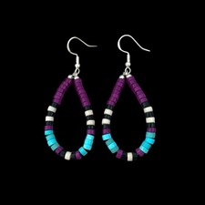 Native American Heishi Earrings