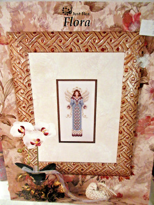 Just Nan FLORA  Angel Ctd Cross Stitch Pattern