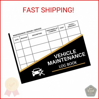 Car Maintenance Log Book: Vehicle Maintenance Log Book - Repair And Service Reco