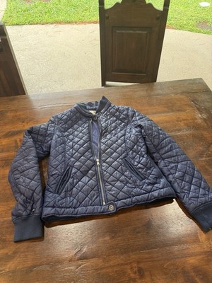 Converse Blue Puffer Jacket Size Large 