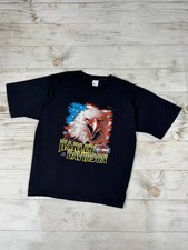 1990 Vintage Harley Davidson 3D Emblem Eagle T-Shirt Men Size 2XL Black