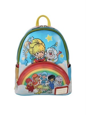NWT Loungefly Rainbow Brite Mini Backpack Exclusive Lights Up Collectible Bag