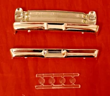 AMT 1966 Ford Galaxie Bumpers and Grille 1/25