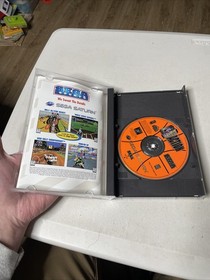 NBA Action (Sega Saturn, 1996) Complete Manual Reg Card