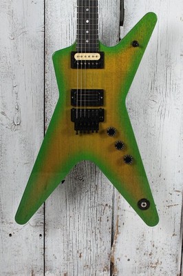 Dean USA ML Floyd Mahogany Slime Electric Guitar with Hardshell Case