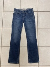Ariat Real Jeans Womens 29R Blue Western Mid Rise Stretch Straight Rodeo