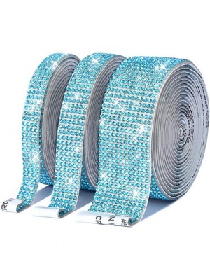 Selbstklebendes Bling Silber Rolle Kristall Strass Band 2 mm Zum Selbermachen