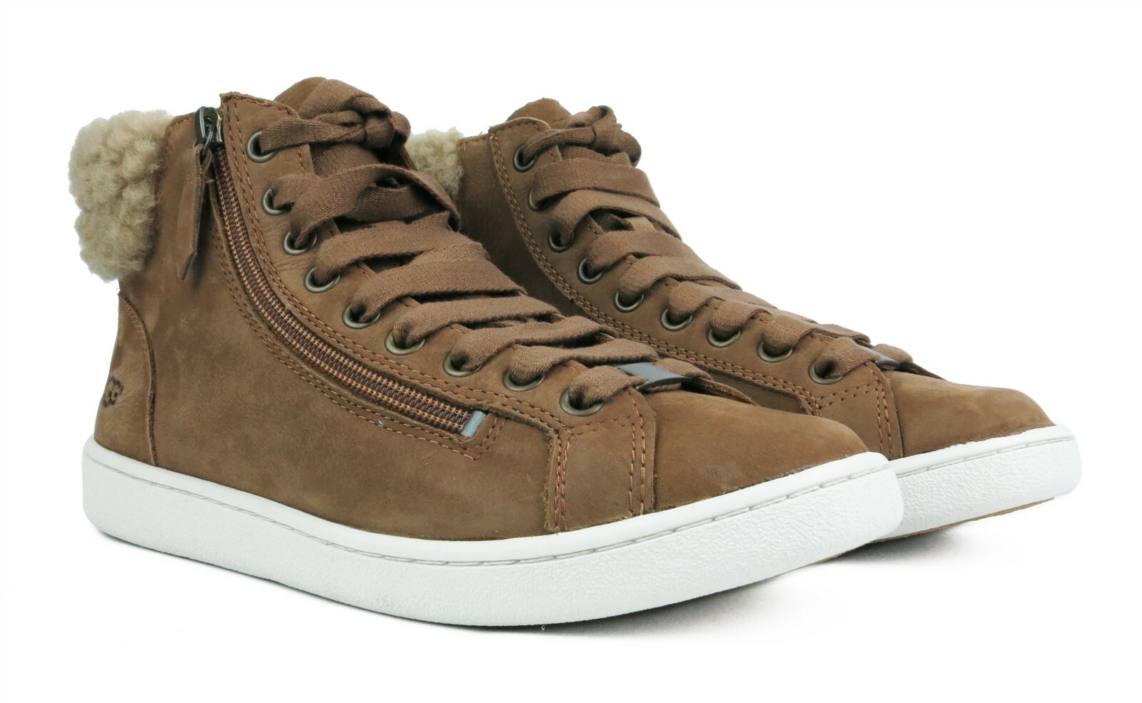 ugg olive high top sneaker chestnut