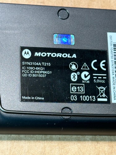 Motorola T215 Mains Libres Bluetooth In-Car Haut-Parleur Visière Clip & Voiture Kit - Photo 6 sur 8