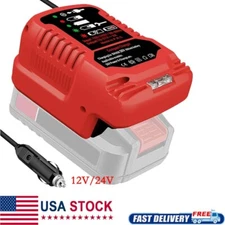 Car Charger for Bauer 20V Battery Charger with LED Indicator Charger Station