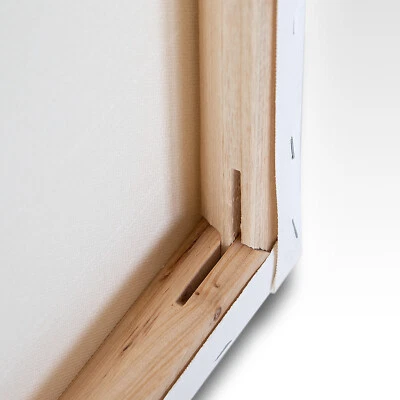 M MERCEO 2er-Set Künstler-Leinwand XXL mit 37mm Stärke, 380g/m², 2-fach weiß grundiert