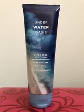 Bath  Body Works UNDERWATER OASIS Body Cream 8 oz RETIRED