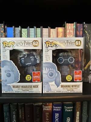 SDCC Exclusive Funko Pop Moaning Myrtle And Nearly Headless Nick