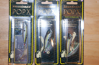 Leurre Megabass Pop X Topwater - 1/4 Oz 64 Mm - Fabriqué Au Japon - Occasion
