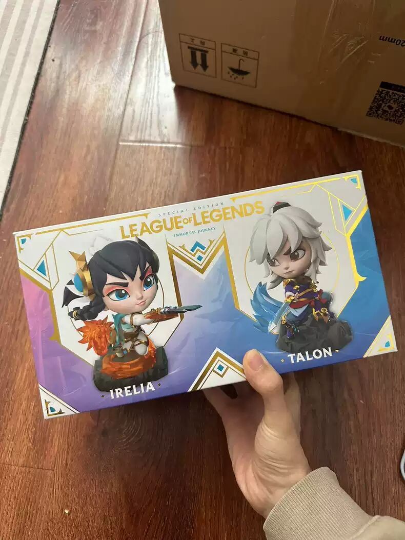 LOL Official League of Legends Mini Statue IRELIA TALON Toys Model Stock  New