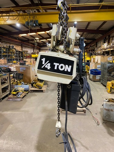 Coffing 1/4 Ton Electric Chain Hoist,  Model: ECT0516, 15 FT Lift, 230/460-3-60V - Picture 5 of 10