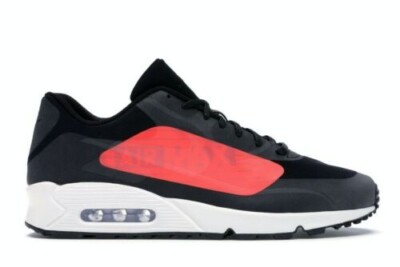 Nike Men Air Max 90 NS GPX Shoes AJ7182 003 Black Crimson MEN'S SIZE 11.5