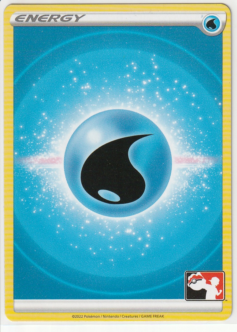 Water Energy 2022 Play Pokemon Prize Pack Series Stamp Card Game