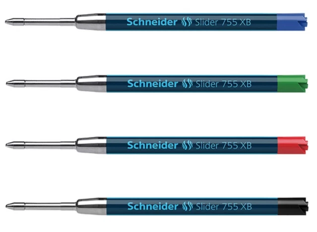 Schneider Slider 755 XB Ersatzmine Mine Kugelschreiber Rave - alle Farben