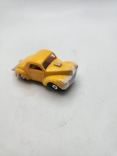 Johnny Lightning T-Jet 500 Slot Car, 41 Willy"s Gasser Yellow T-jet CHASIS WOW