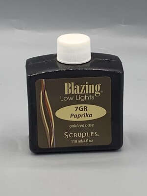 Scruples Blazing Low Lights - 7GR Paprika - Gold Red Base 4oz