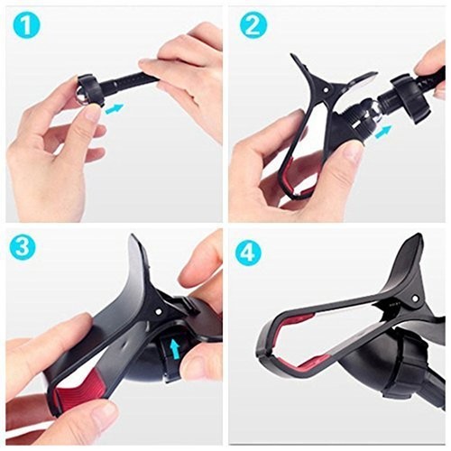 ITART Plastic Flexible Long Arms Gooseneck Clip Clamp Stand Universal Cell Ph... - Picture 6 of 7