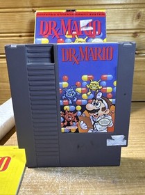 Dr. Mario (Nintendo NES, 1990) Authentic Complete CIB