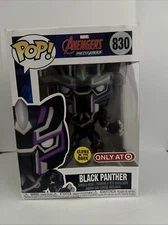 Funko Pop! Vinyl: Marvel - Black Panther (Glows in the Dark) - Target (T)...