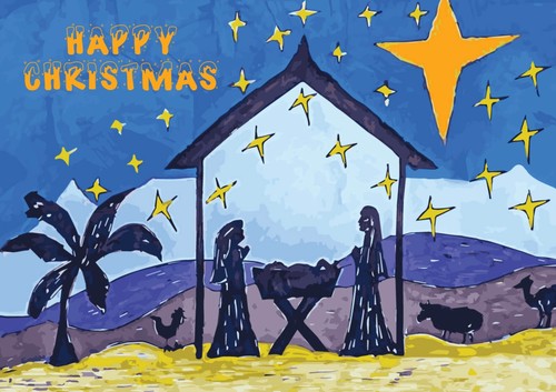 Autism Charity Christmas Cards - pack of 6 - Picture 3 of 8