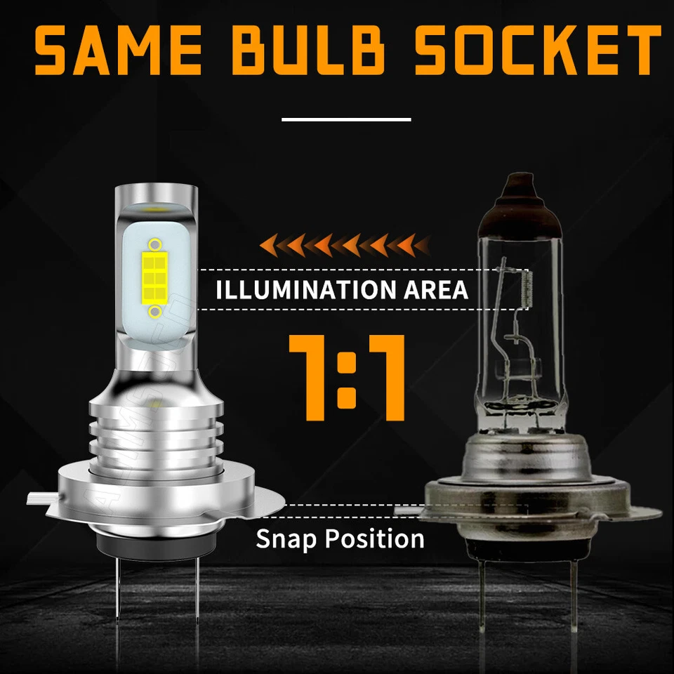 Kit de lâmpadas de neblina para faróis de LED Freightliner Sprinter 2500 3500 2007-2018 - Imagem 4 de 4