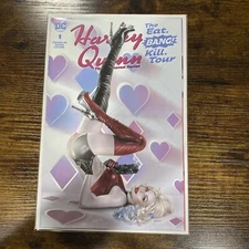 HARLEY QUINN ANIMATED SERIES EAT BANG KILL TOUR #1 * NM+ * SANDERS TRADE 🔥🔥🔥