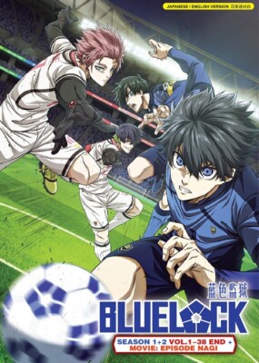 BLUELOCK SEASON 1+2 (VOL.1-38 END) + MOVIE: EPISODE NAGI DVD + EXTRA GIFT