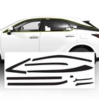 Fits Lexus RX 2023-2026 Side Window Chrome Delete Decal Blackout Vinyl Trim