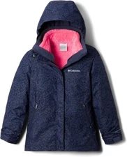 Columbia Sportswear Girls' Bugaboo Ii Fleece Interchange Full Zip Hooded Jacket