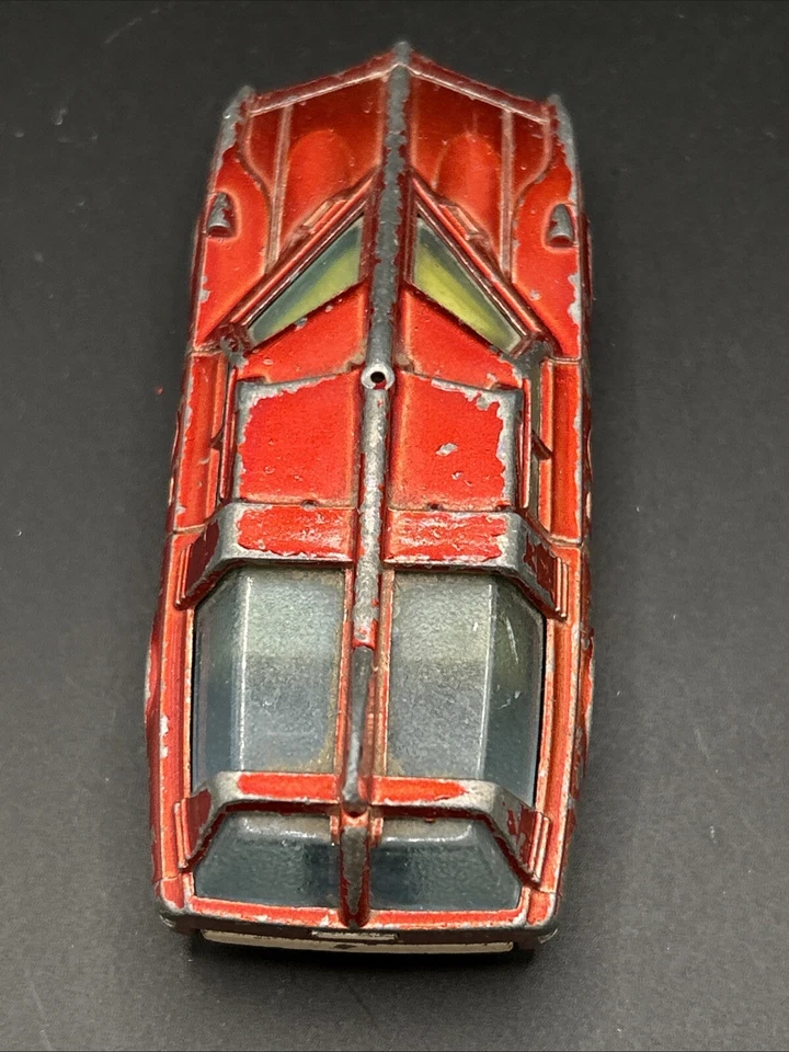 CAPITÁN ESPECTRO ESCARLATA PATRULLA COCHE DINKY TOYS MECCANO LTD MODELO FUNDIDO A PRESIÓN #103 Foto 4 de 4